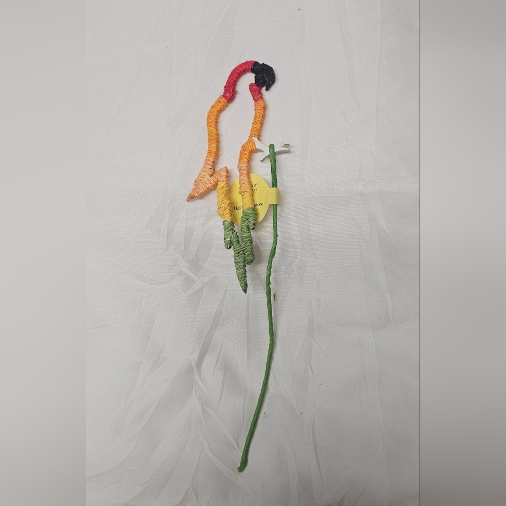 Colorful Wrapped Rattan Decorative Stem